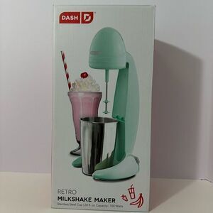 Dash Retro Milkshake Maker Stainless Steel 20 fl. Oz cup